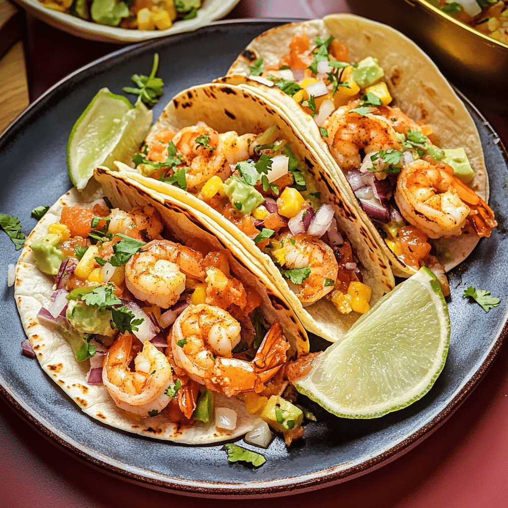 Air Fryer Shrimp Tacos