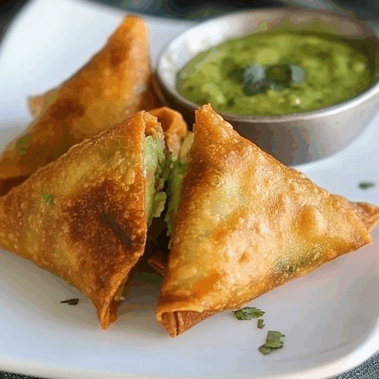 Avocado Egg Rolls with Tamarind Dip