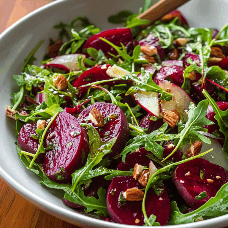 Beet and Arugula Salad