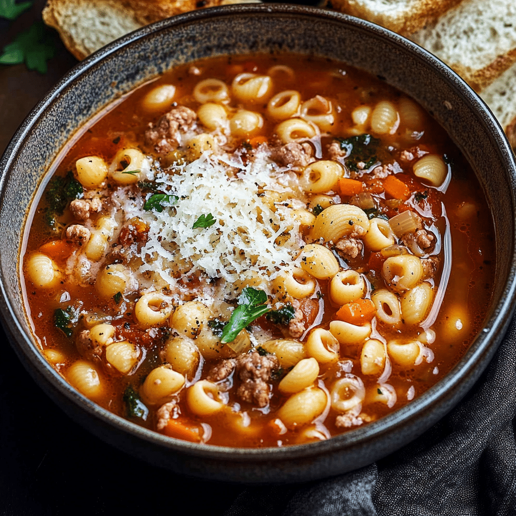 Cozy Pasta e Fagioli Soup Recipe