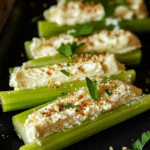 Cream Cheese Stuffed Celery