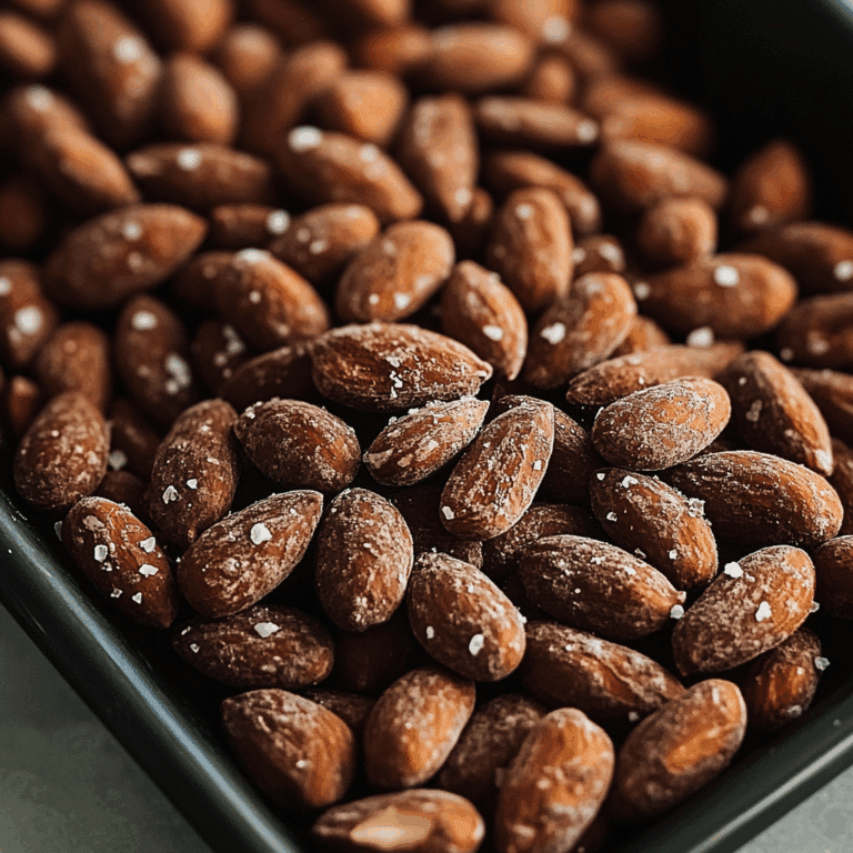 Dark Chocolate Sea Salt Almonds