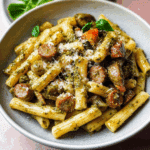 Easy Sausage Pesto Pasta Recipe