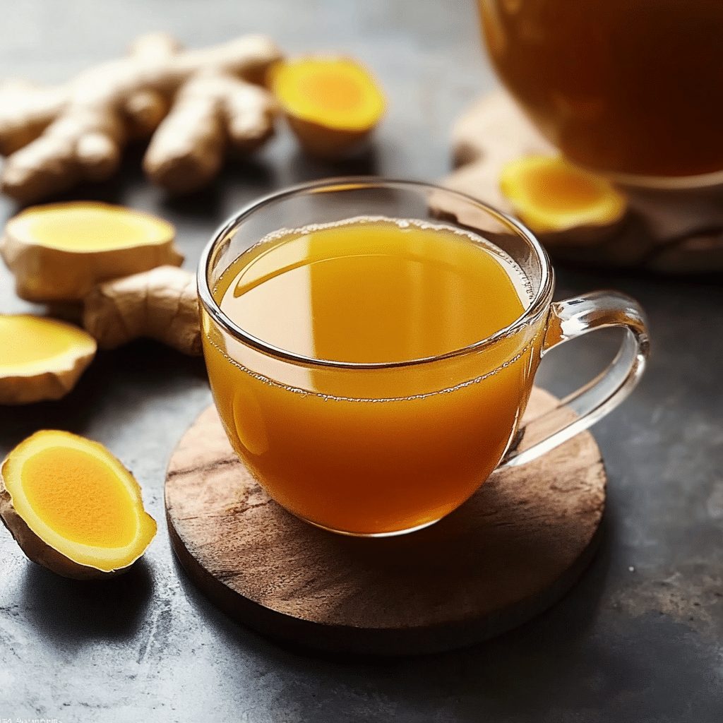 Ginger-Turmeric Herbal Tea