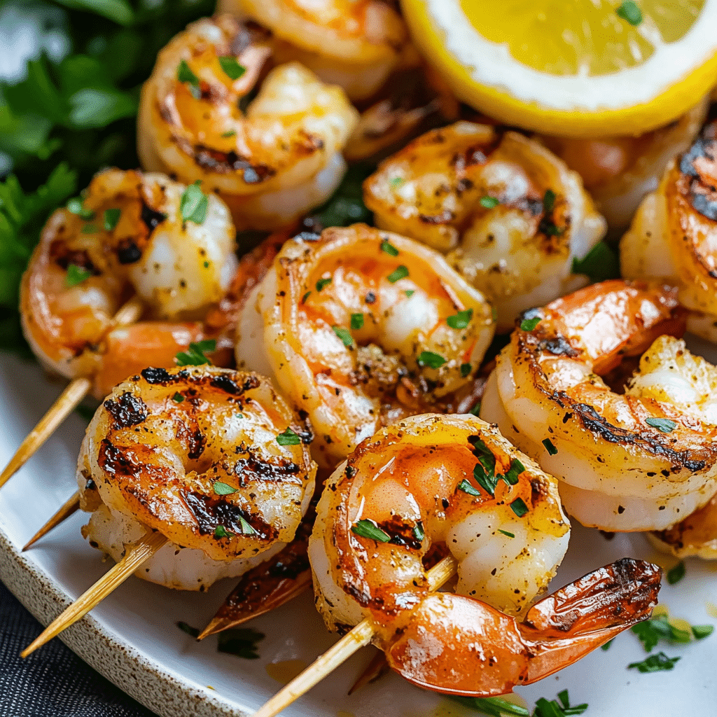 Grilled Shrimp Skewers