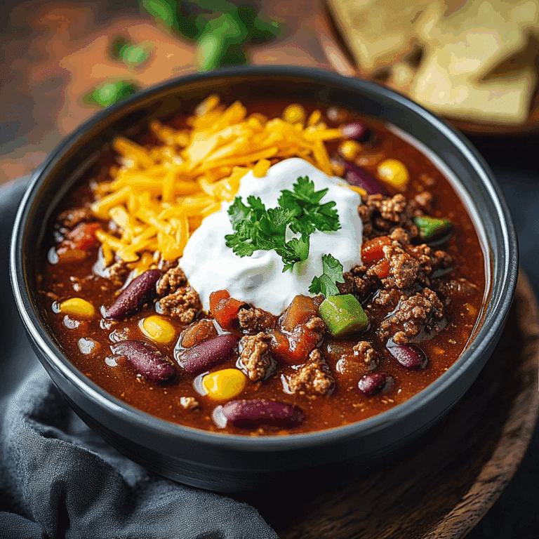 Instant Pot Beef Chili