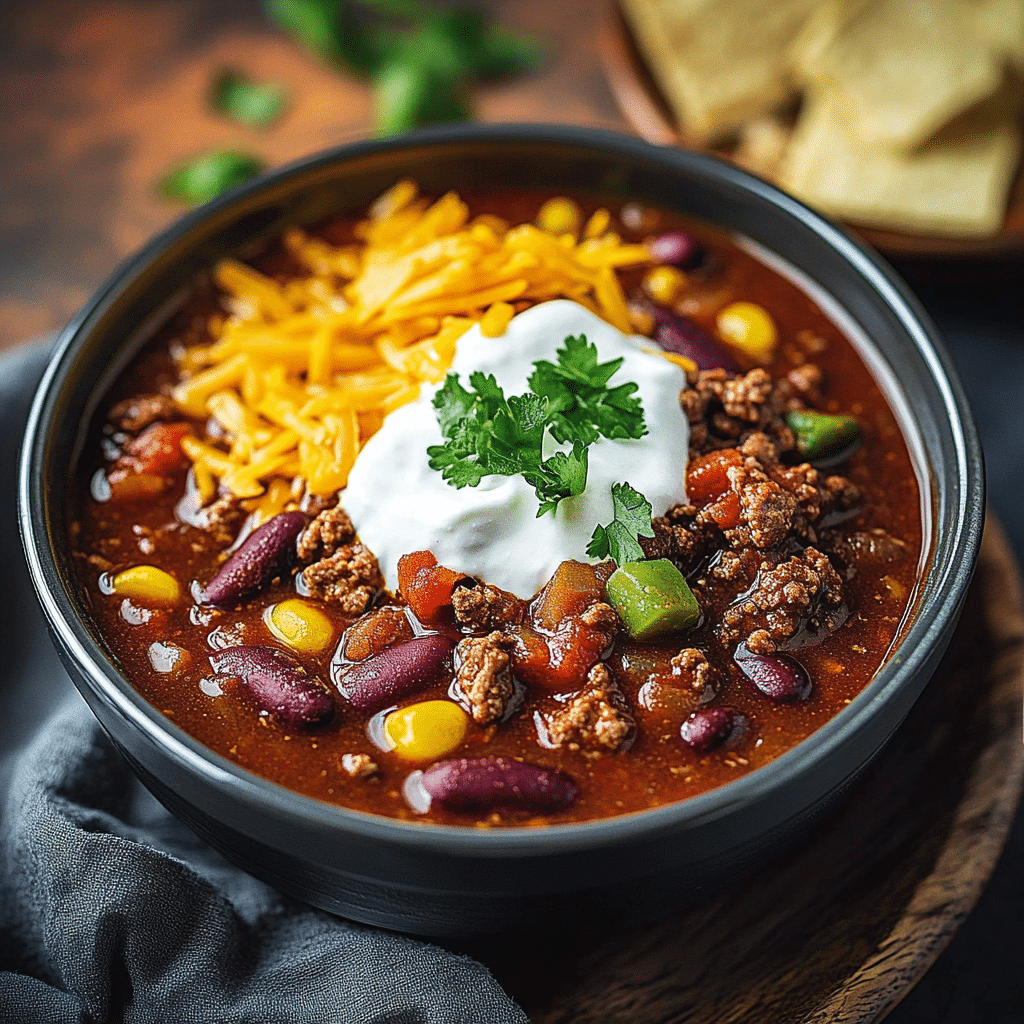 Instant Pot Beef Chili
