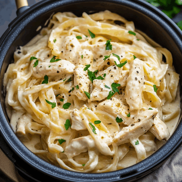 Instant Pot Chicken Alfredo