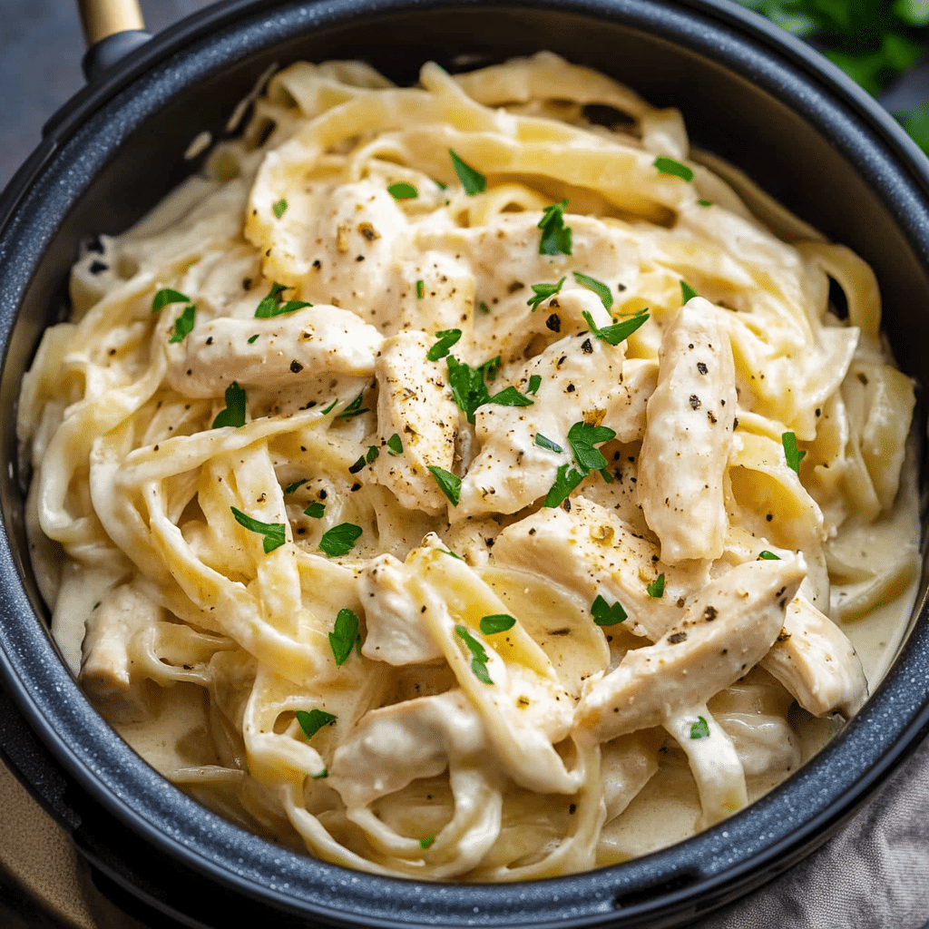 Instant Pot Chicken Alfredo