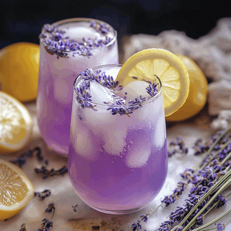 Lavender Coconut Lemonade