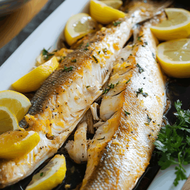Oven Baked Trout