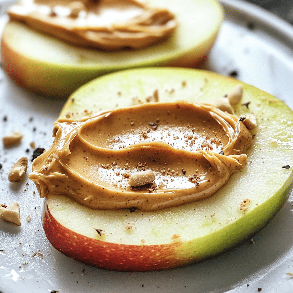 Peanut Butter Apple Slices