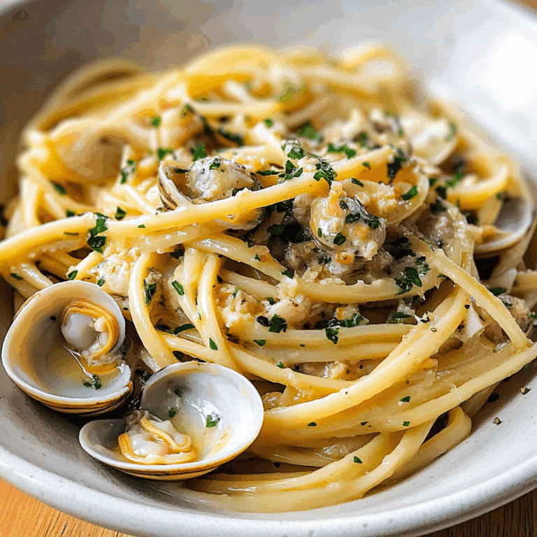 Quick Linguine with Clam Sauce
