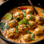 Thai Chicken Meatball Curry