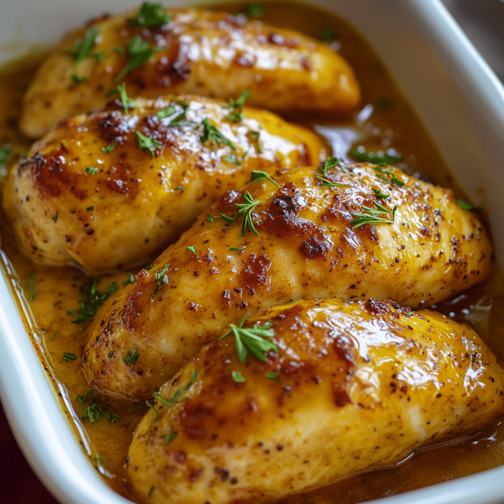 Baked Honey Mustard Chicken
