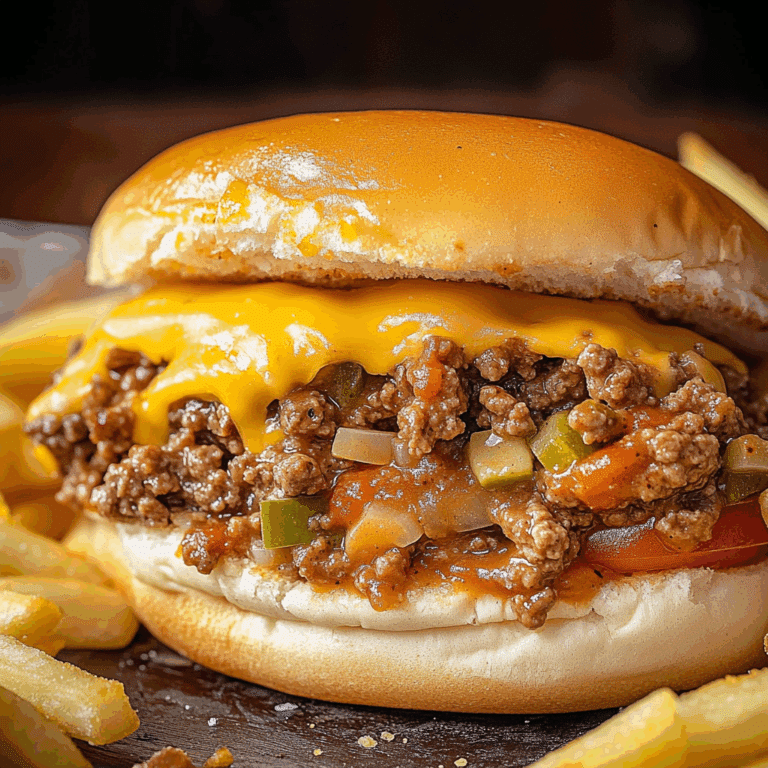 Big Mac Sloppy Joes