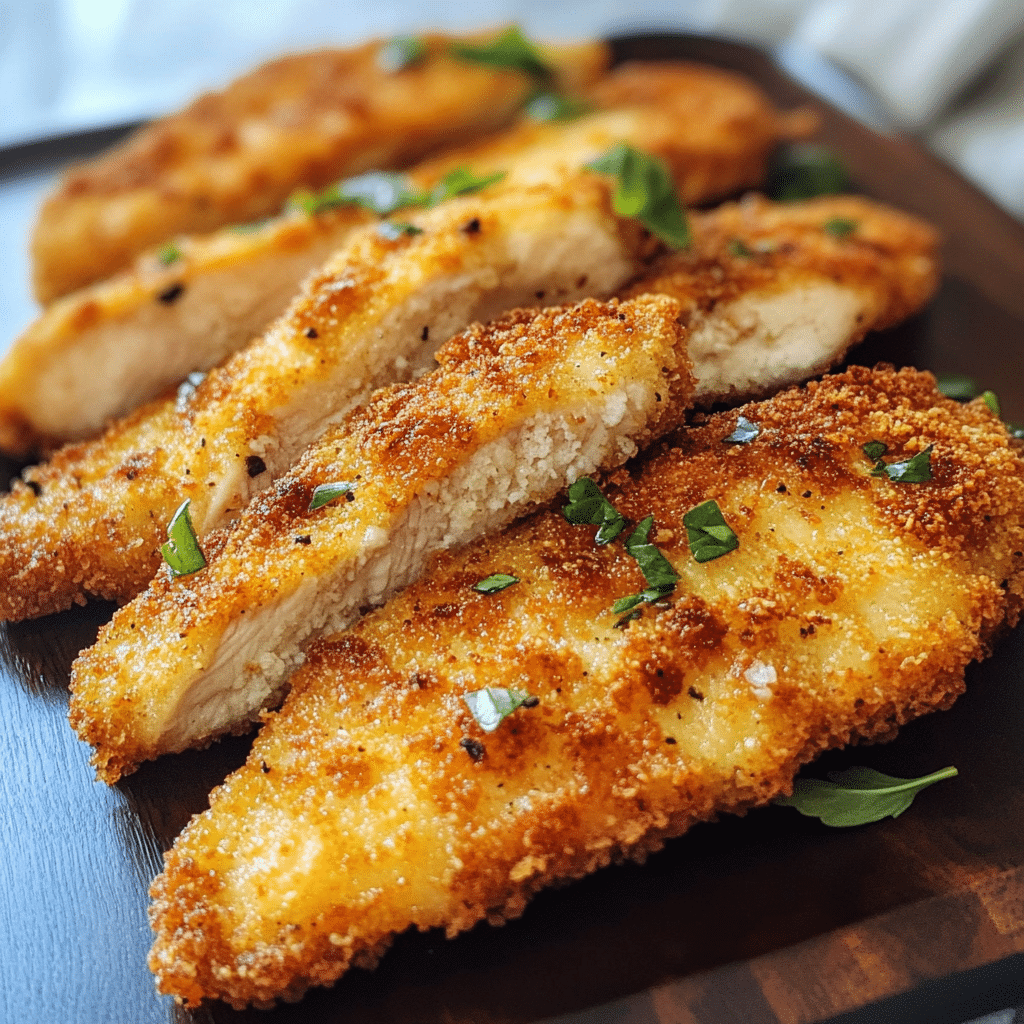 Breaded Air Fryer Chicken Cutlets