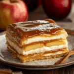 Caramel Apple Eclair Cake