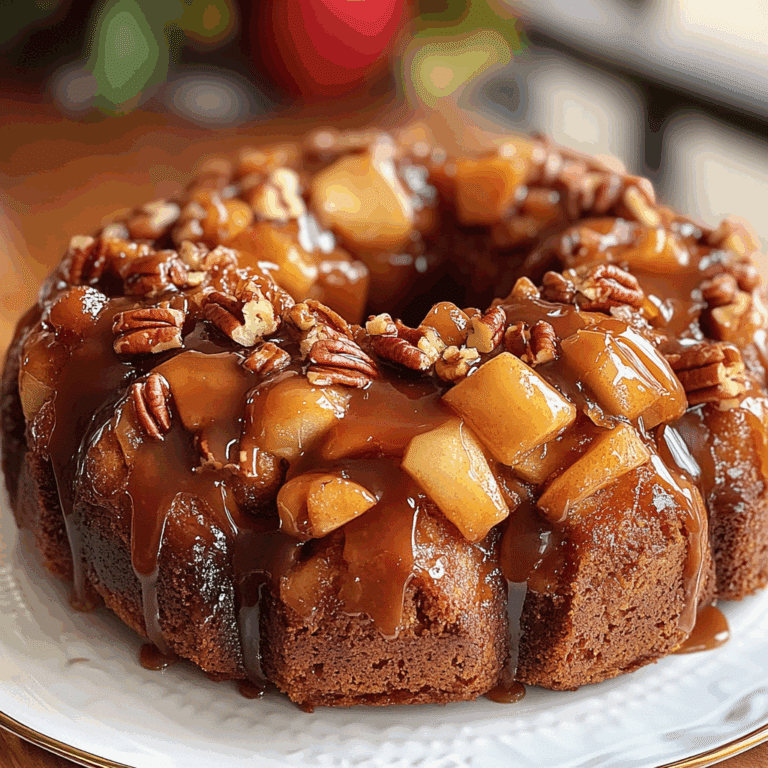 Caramel Apple Pecan Monkey Bread