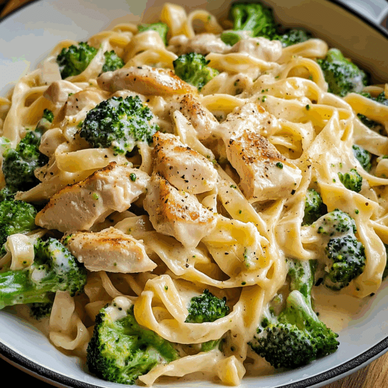 Chicken Broccoli Alfredo
