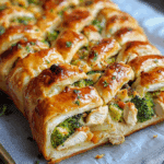 Chicken Broccoli Braid