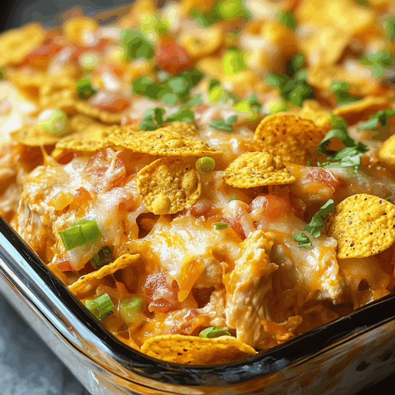 Chicken Dorito Casserole