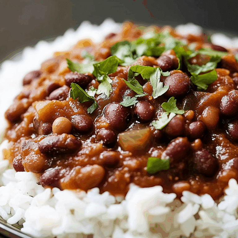 Chili Beans and Rice