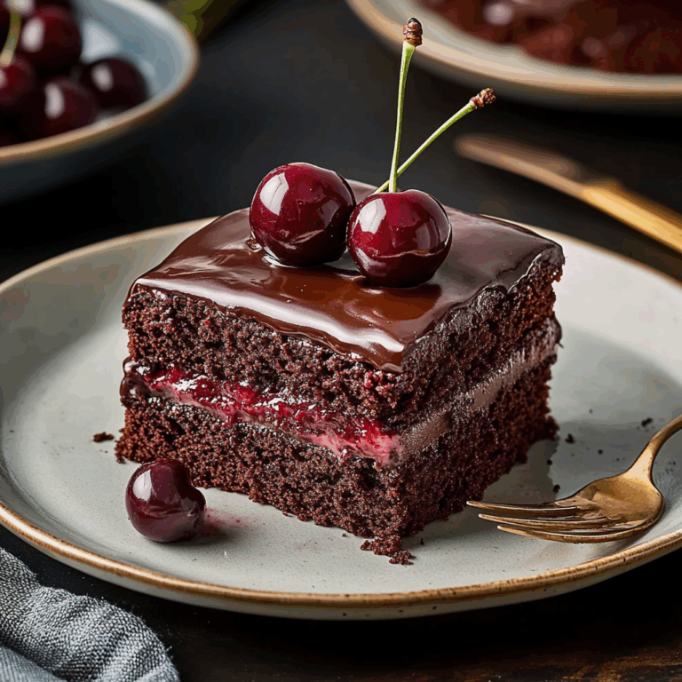 Chocolate Cherry Cake