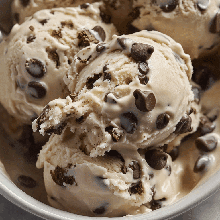 Chocolate Chip Cookie Dough Ice Cream
