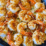Crispy Baked Shrimp with Panko & Garlic