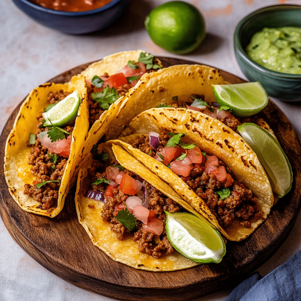 Crispy Ground Beef Tacos