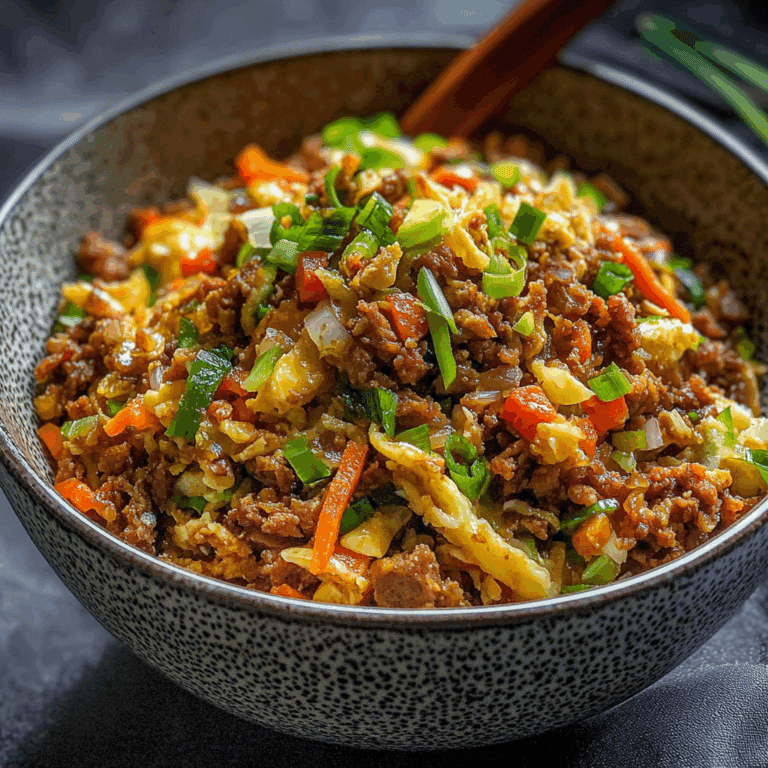 Egg Roll in a Bowl