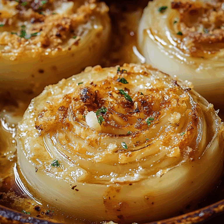 French Onion Soup-Style Melting Onions