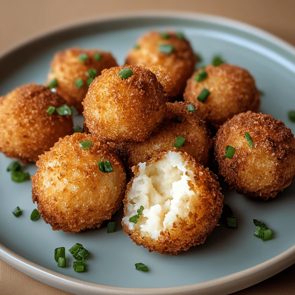 Fried Mashed Potato Balls