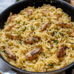 Garlic Butter One Pan Orzo