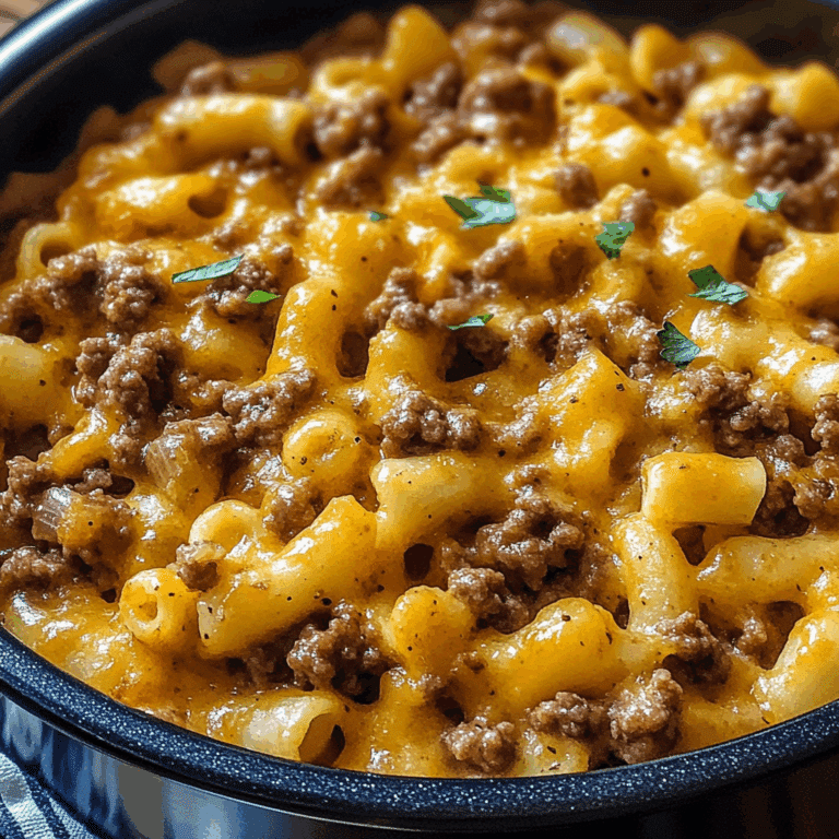 Instant Pot Cheeseburger Casserole