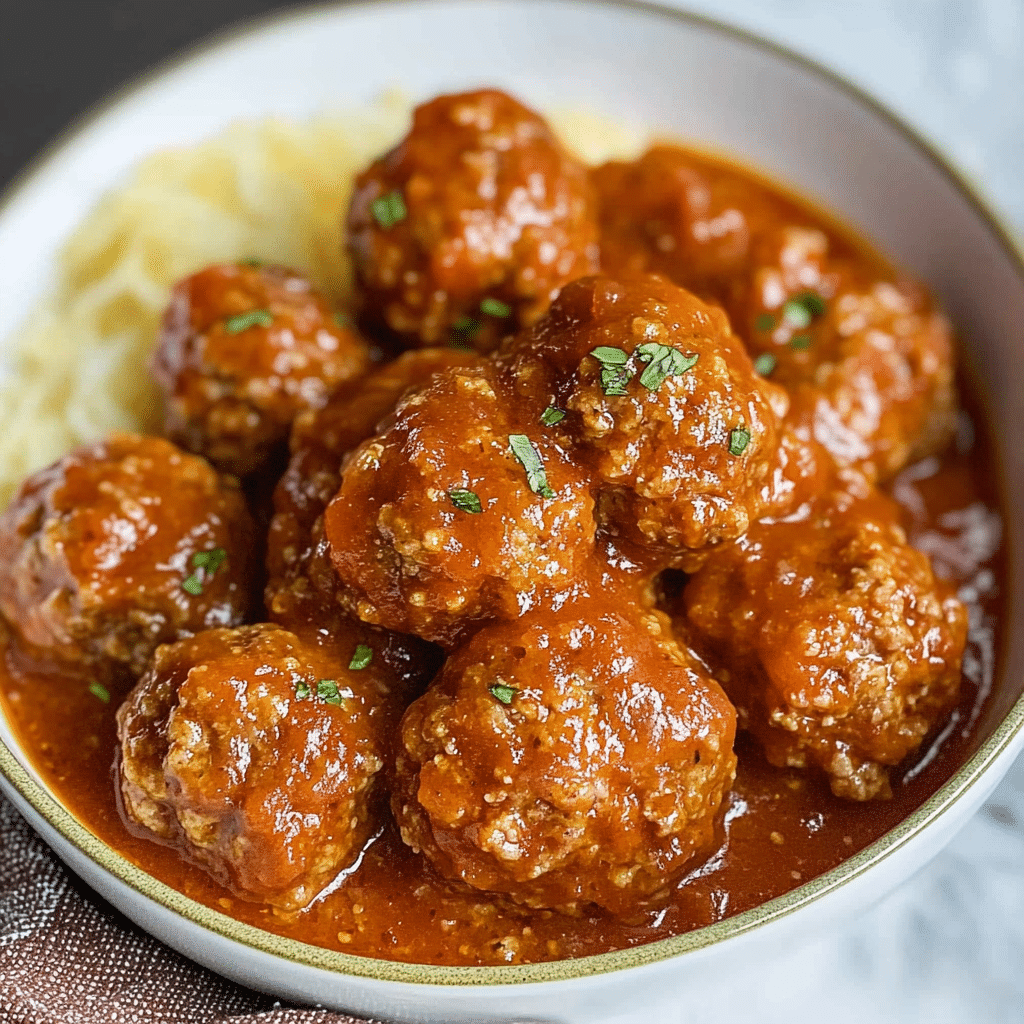Instant Pot Porcupine Meatballs