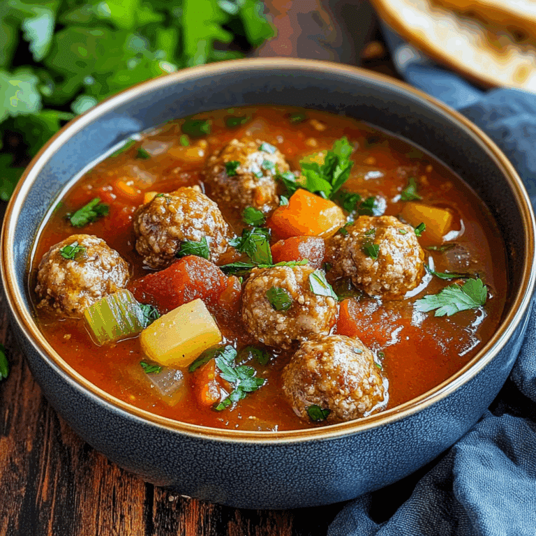 Mexican Albondigas Soup