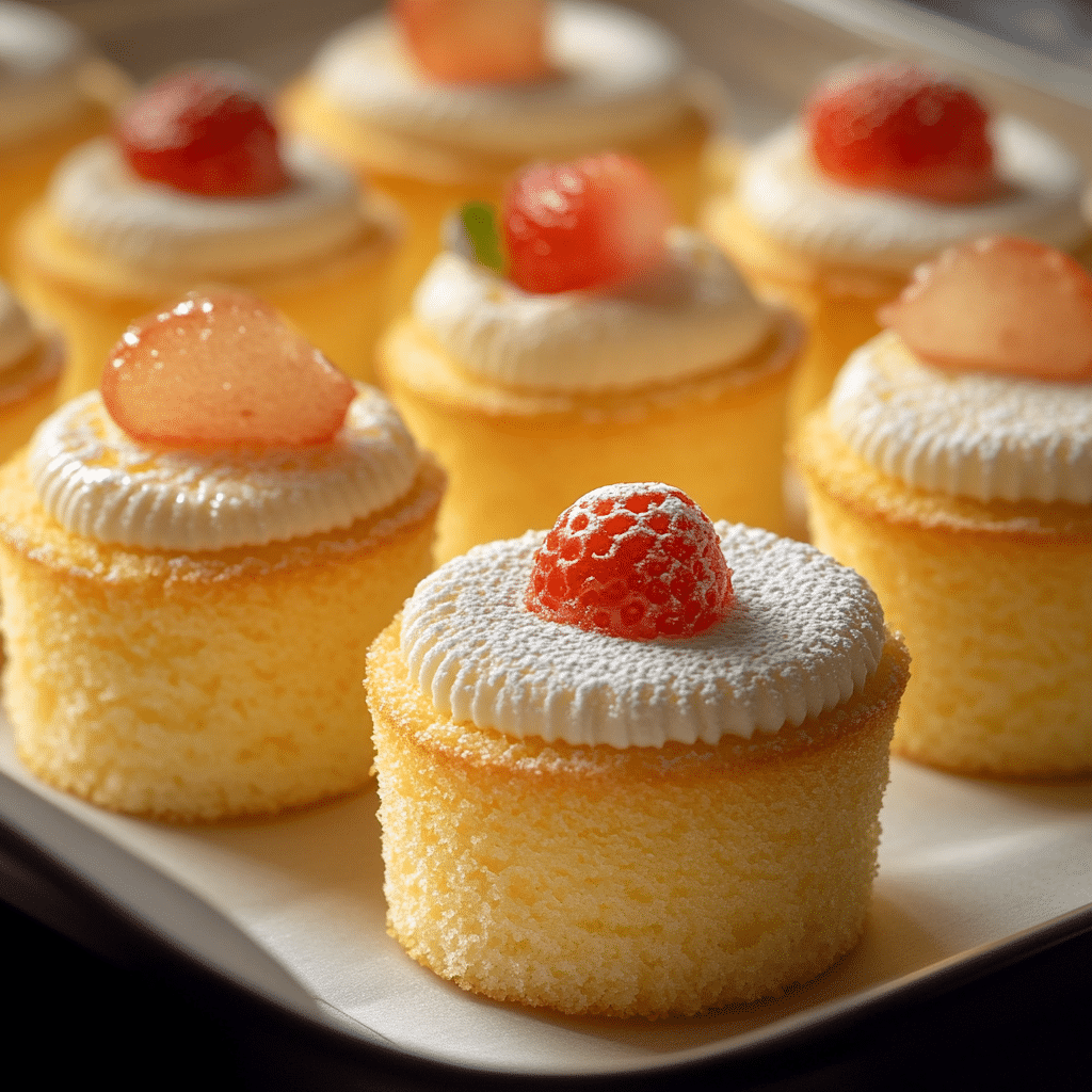 Mini Chinese Egg Cakes
