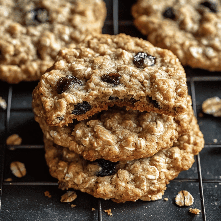 Oatmeal Raisin Cookies