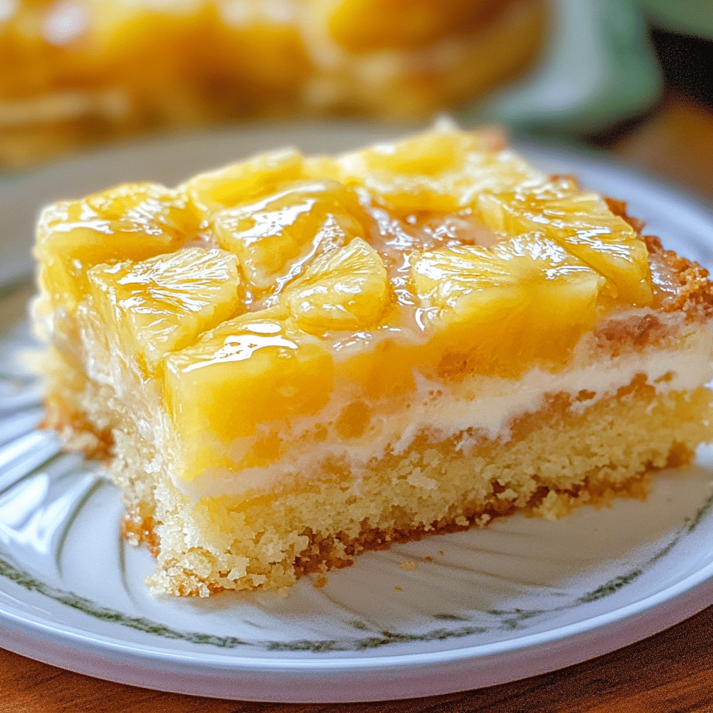Pineapple 7UP Cake
