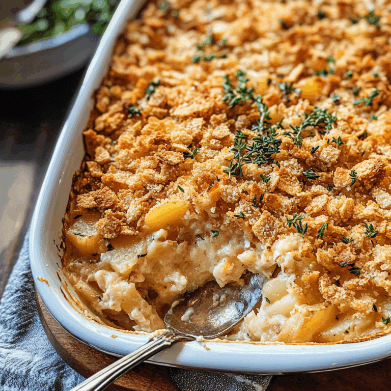 Potato Casserole with Ritz Cracker Topping