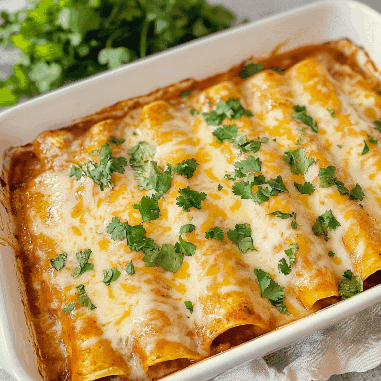 Rotisserie Chicken Enchiladas