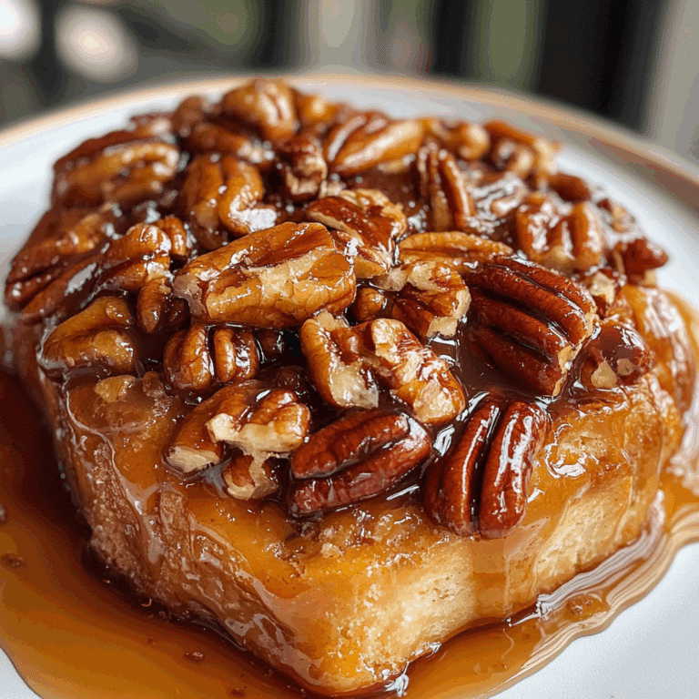 Sticky Buns with Caramelized Pecans