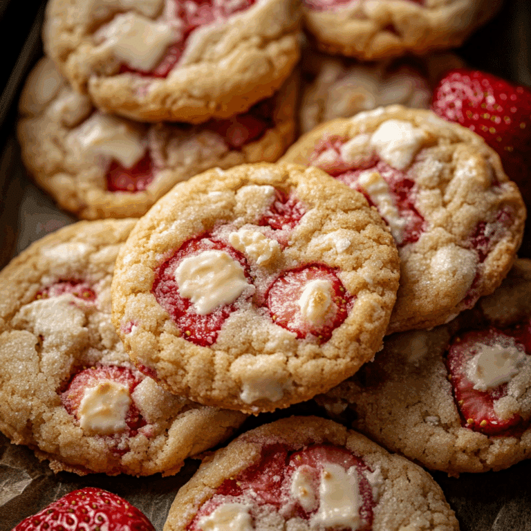 Strawberry Cheesecake Cookies