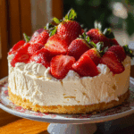 Strawberry Shortcake Cheesecake