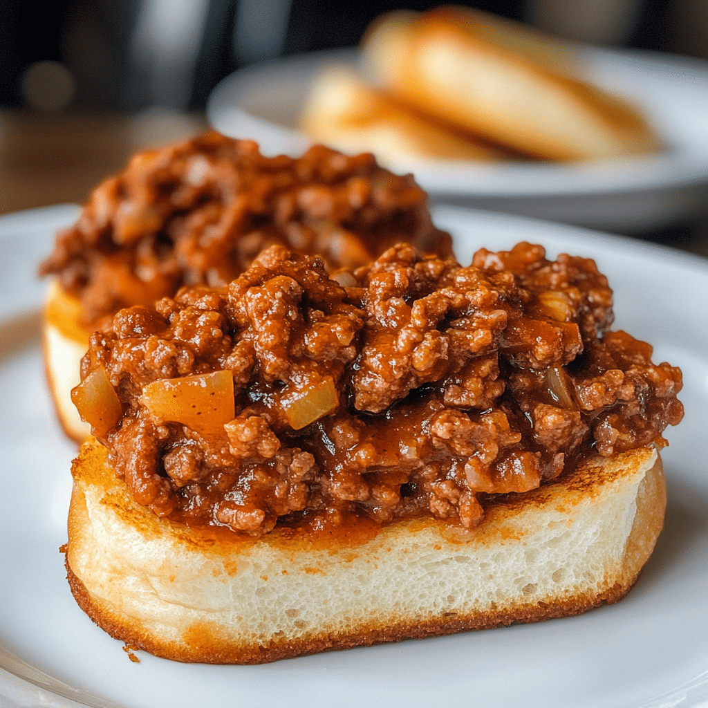 Texas Toast Sloppy Joes