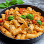 Tomato Basil Pasta with Chicken