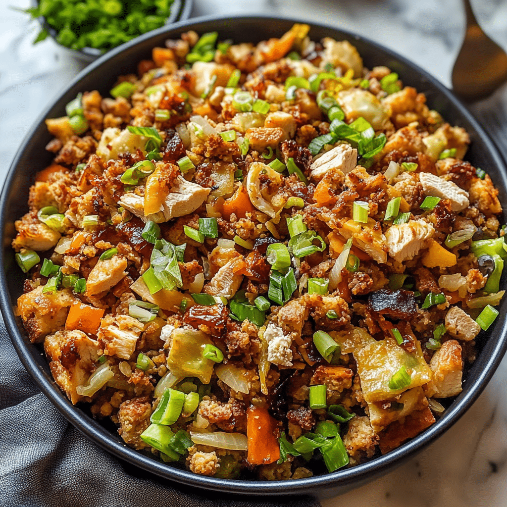 Turkey Egg Roll Bowl