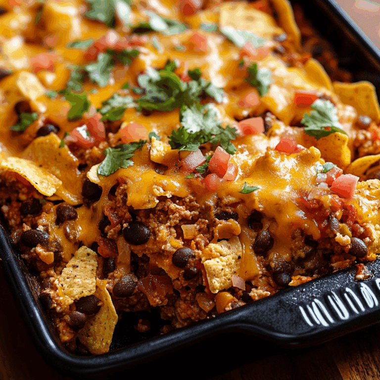 Walking Taco Casserole